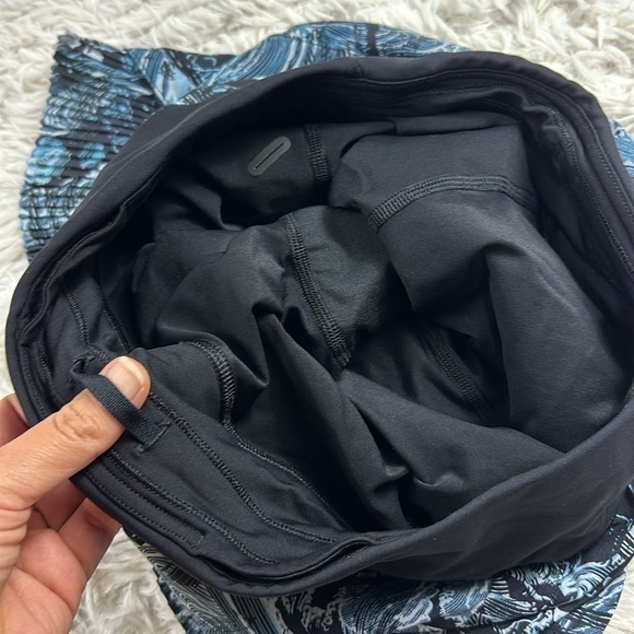 Lululemon Play Off The Pleats Skirt *13" Eternal Wave Starlight Black / Black - Picture 5 of 7